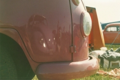 pink van front