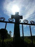 Ancient cross near Ardbeg