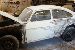This 1966 short nose Fastback is having a mainly cosmetic restoration.......